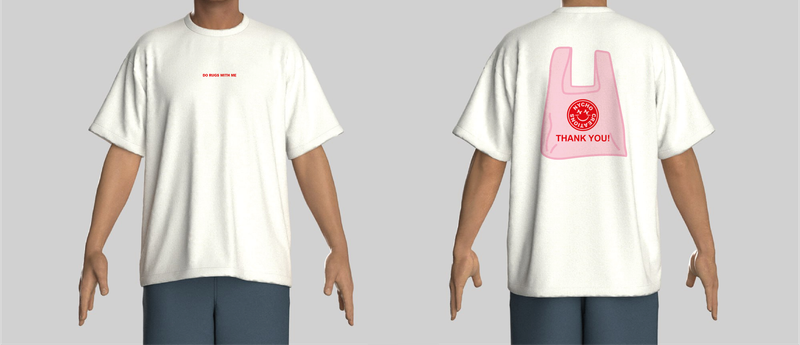 Футболка с пакетом Nycho creations