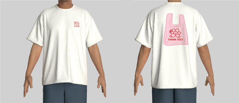 Футболка I scream